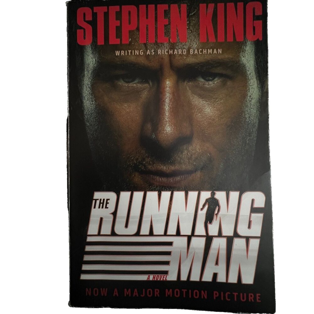 The Running Man Stephen King Richard Bachman Paperback Movie Tie-In Vintage